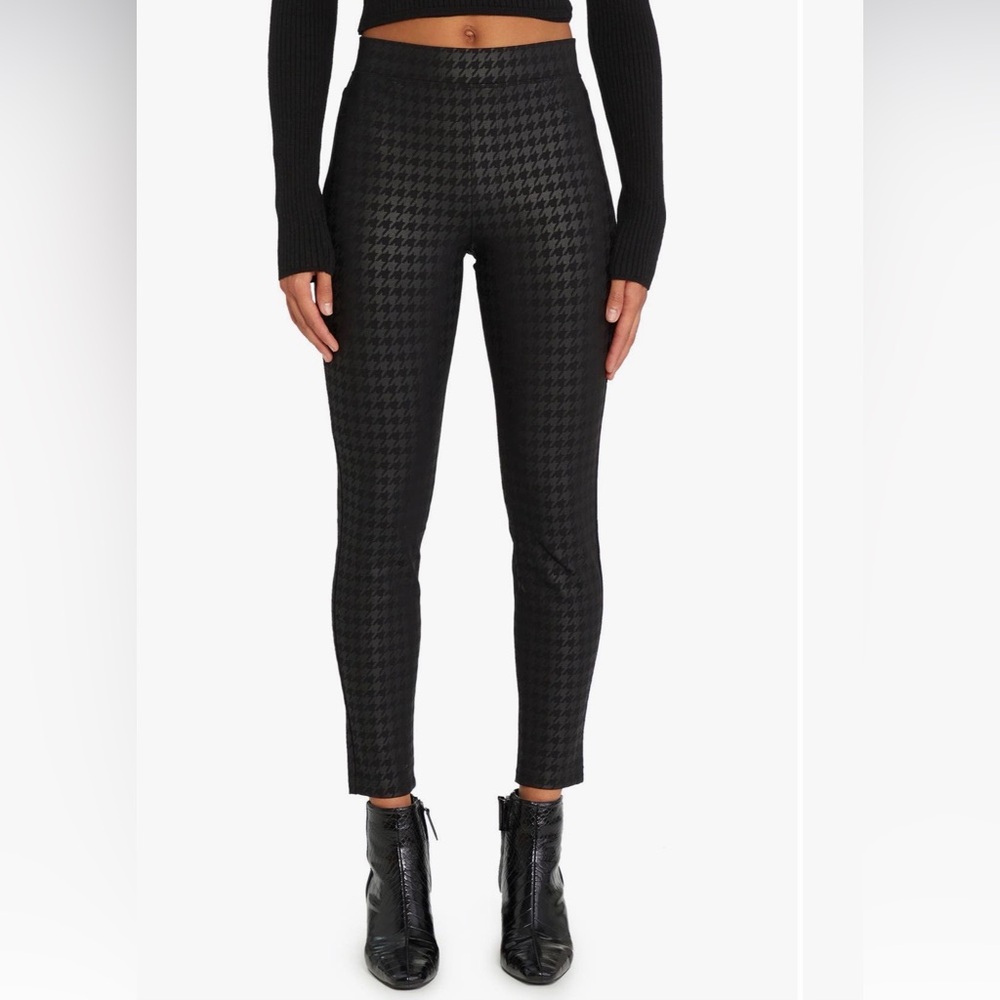 Sanctuary Black Houndstooth Skinny Pants